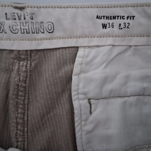 NWT Levi's Premium XX Chino Authentic Straight Fit Corduroy Pants Men's 36x32 - Picture 3 of 11